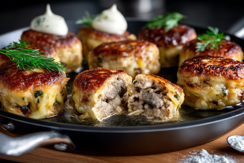 Очень простой и быстрый ужин: картофельные зразы