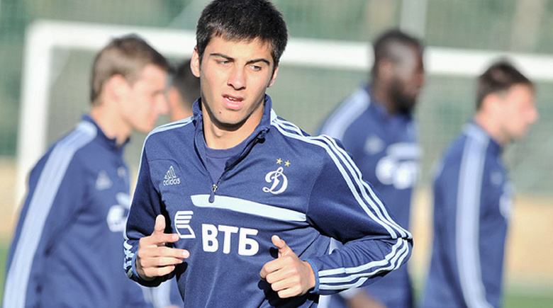 Футболист «Динамо» Анатолий Катрич 