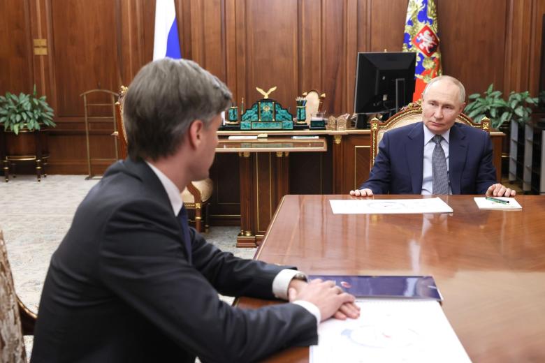Дмитрий Баканов, Владимир Путин