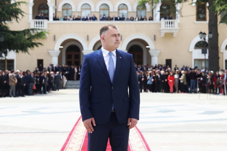Президент Республики Южная Осетия Алан Гаглоев на церемонии инаугурации