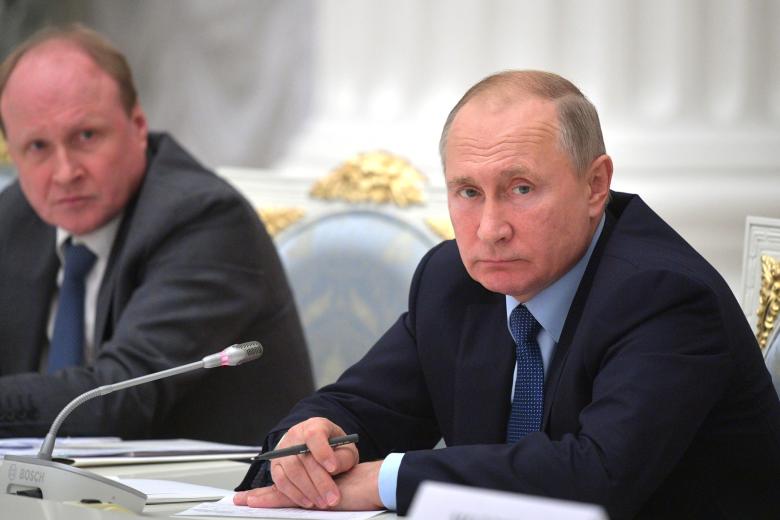 Владимир Толстой и Владимир Путин