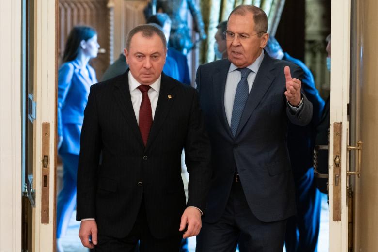 Владимир Макей и Сергей Лавров