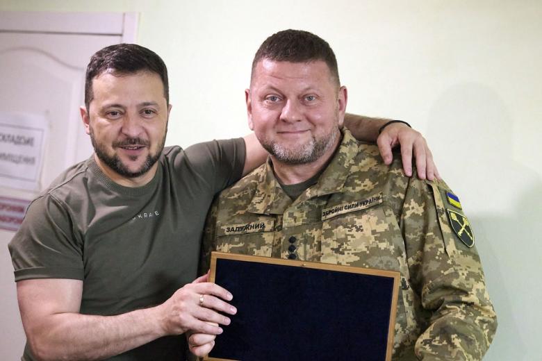 Владимир Зеленский и Валерий Залужный