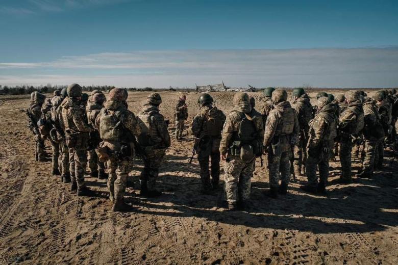 Военнослужащие ВСУ