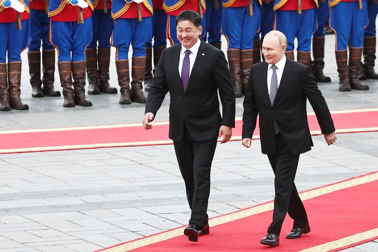 Визит Владимира Путина в Монголию