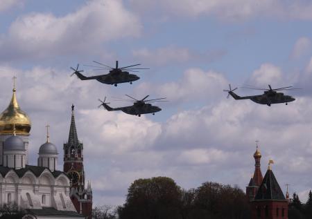 Погода в Москве может помешать воздушной части парада Победы