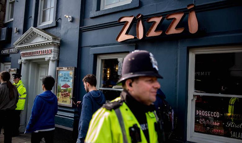 Лондонский ресторан Zizzi, откуда привезли отравленных Сергея и Юлию Скрипалей