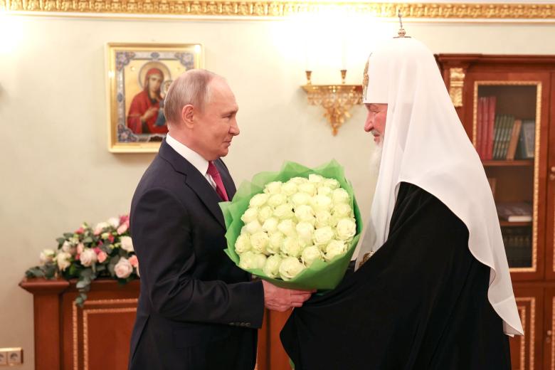 Владимир Путин и Патриарх Кирилл