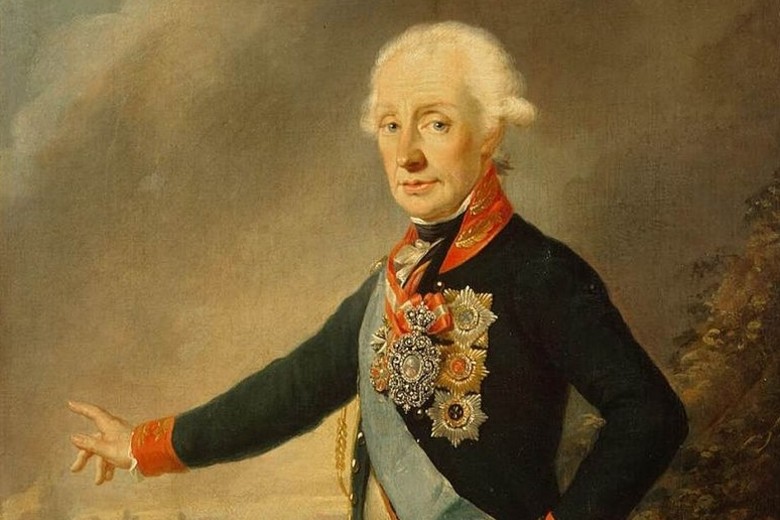 Портрет фельдмаршала графа А. В. Суворова. Й. Крейцингер. 1799 год