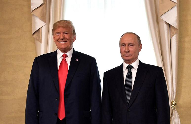 Дональд Трамп и Владимир Путин
