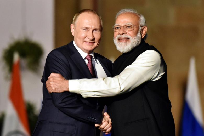 Владимир Путин, Нарендра Моди