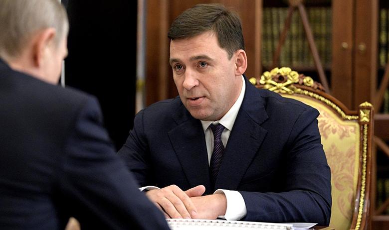 Губернатор Свердловской области Евгений Куйвашев