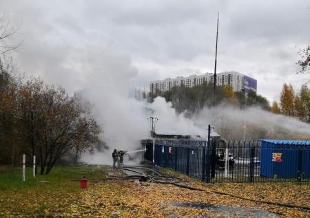 Очевидец описал взрыв на газовой подстанции в Москве
