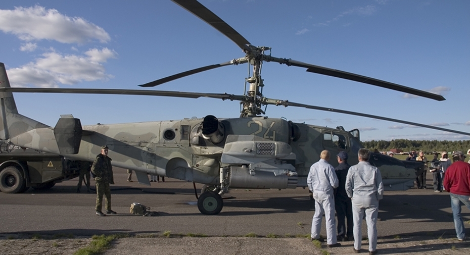 Боевой ударный вертолёт КА-50 «Чёрная акула»