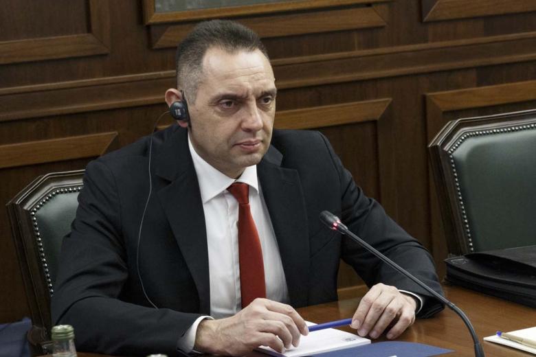 Министр обороны Сербии Александр Вулин