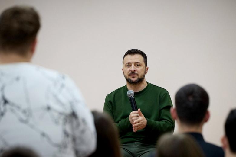 Украинский президент Владимир Зеленский 