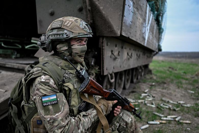 Военнослужащий ВС РФ в зоне СВО