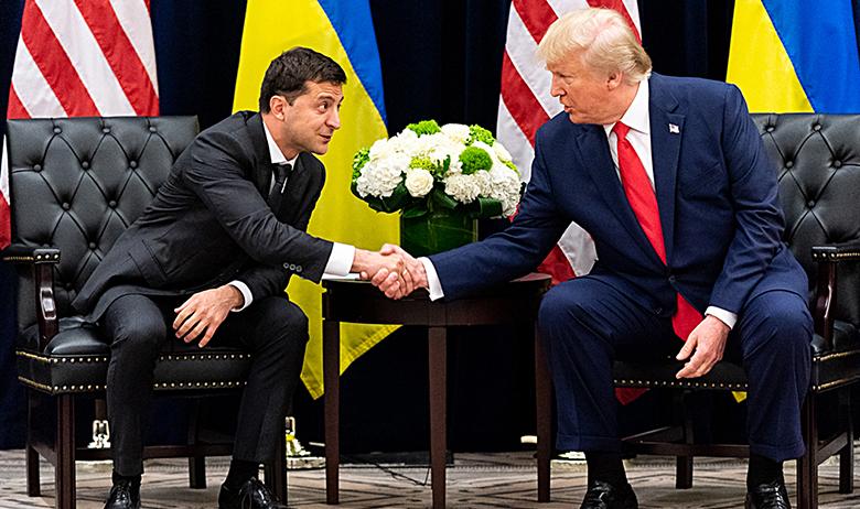 Владимир Зеленский и Дональд Трамп
