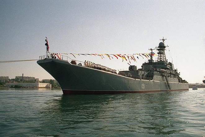 Большой десантный корабль Черноморского флота России «Азов»