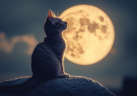 Фаза Луны сегодня, 24 декабря: не даем в долг, гладим котов, омолаживаемся