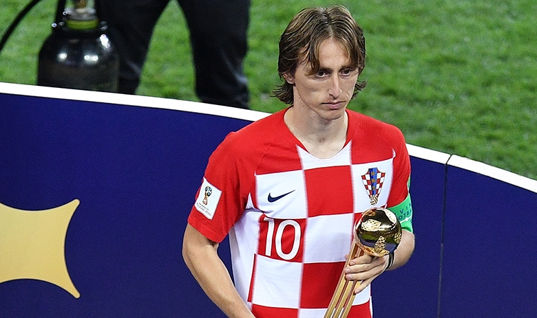 Полузащитник сборной Хорватии Лука Модрич