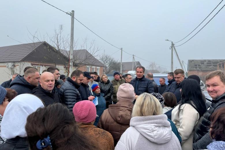 Вячеслав Гладков на встрече с жителями Белгородской области