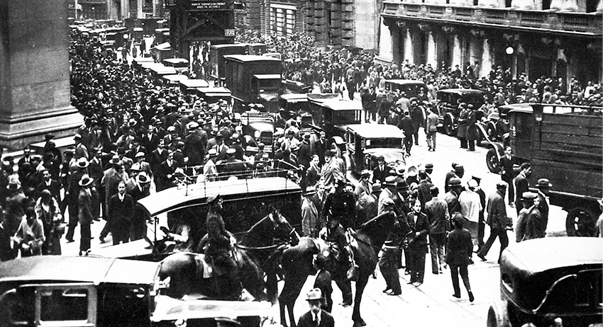 Времена Великой депрессии: напуганные американцы вышли на улицы