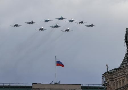Воздушная часть парада Победы пройдёт в назначенное время