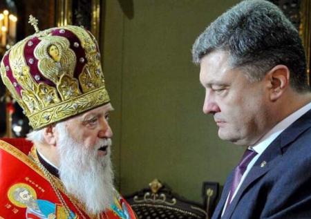 Филарет рассказал о тайных соглашениях Порошенко