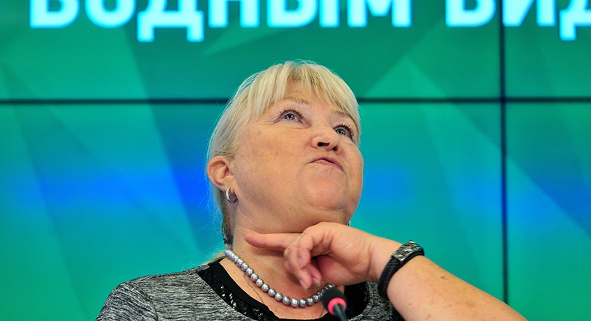 Главный тренер сборной России по синхронному плаванию Татьяна Покровская
