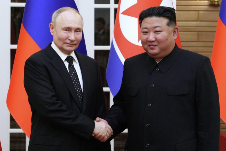 Владимир Путин и Ким Чен Ын