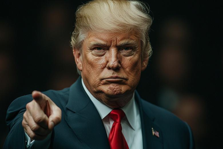 Дональд Трамп в представлении ИИ