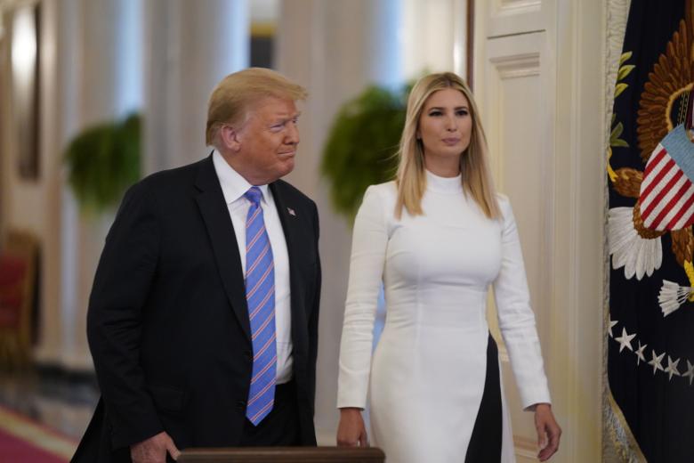 Дональд и Иванка Трамп
