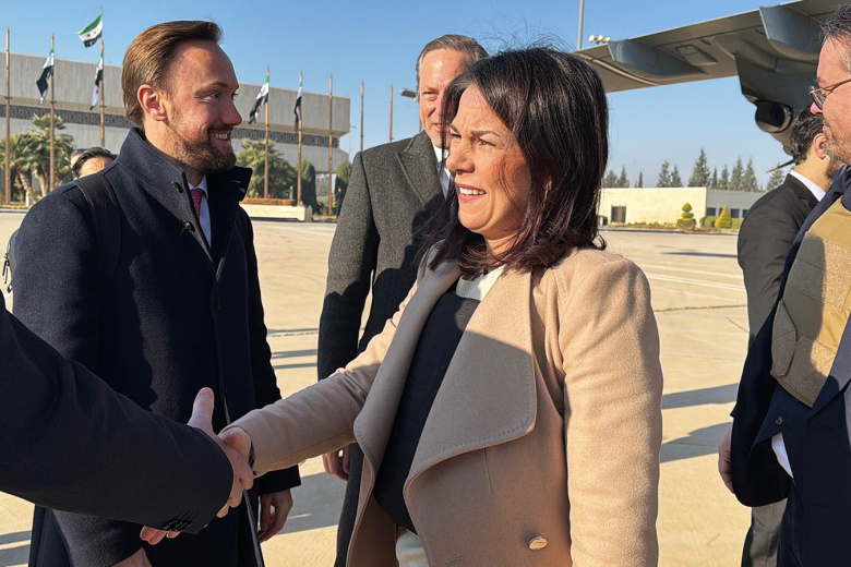 Анналена Бербок в Сирии