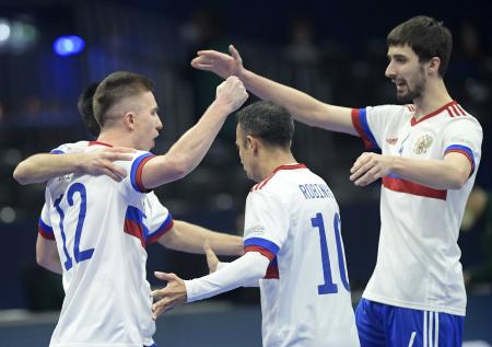 Сборная России по мини-футболу сыграет с Украиной в 1/2 чемпионата Европы
