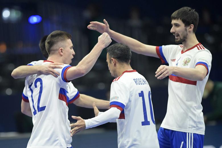 1/4 финала чемпионата Европы по мини-футболу: Россия — Грузия — 3:1