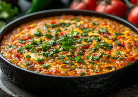 Турецкая яичница «Менемен» на завтрак! Обалденная вкуснятина за 15 минут
