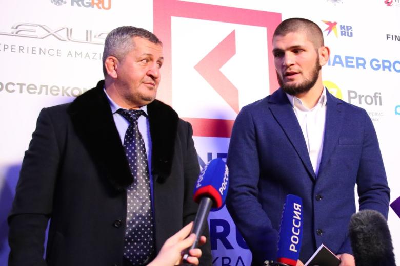 Абдулманап и Хабиб Нурмагомедовы
