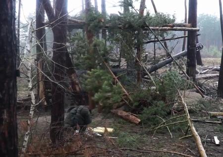 Минобороны показало кадры артдуэли в зоне СВО