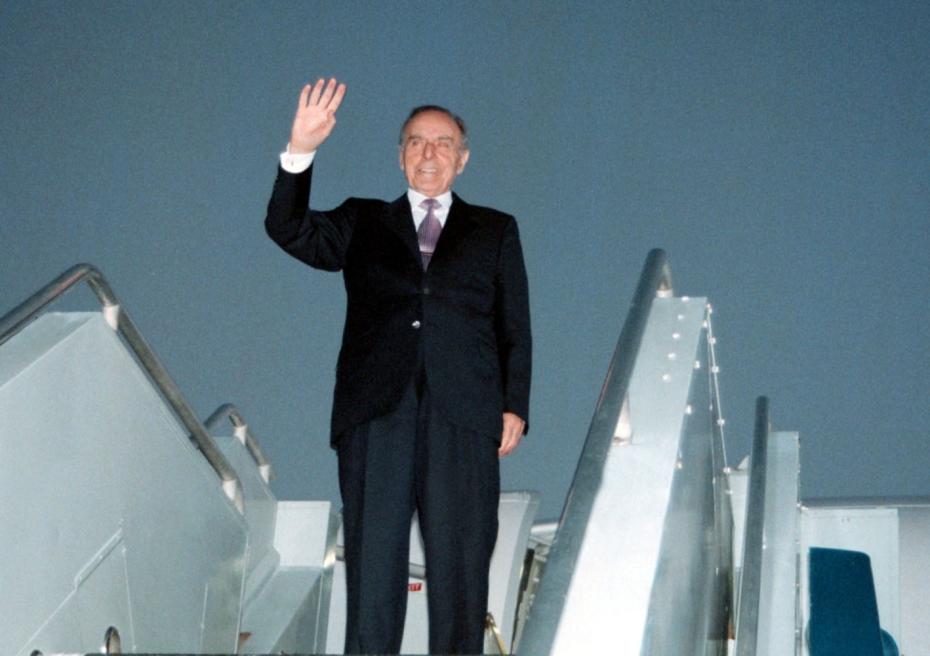 Президент Азербайджана Гейдар Алиев