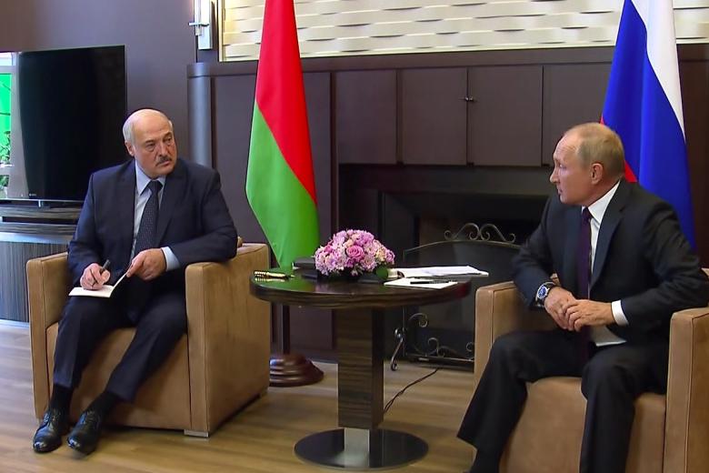 Владимир Путин, Александр Лукашенко