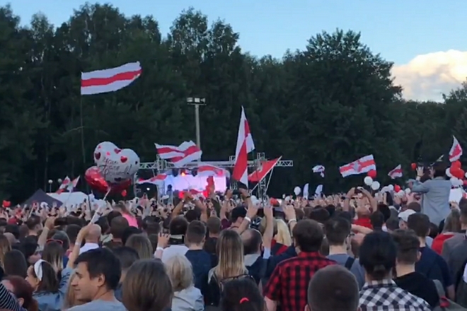 Протесты в Белоруссии летом 2020 года