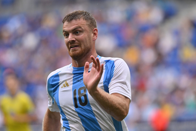 Игрок сборной Аргентины Лукас Бельтран