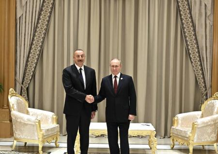 Песков: Путин и Алиев обсудят конфликт на армяно-азербайджанской границе