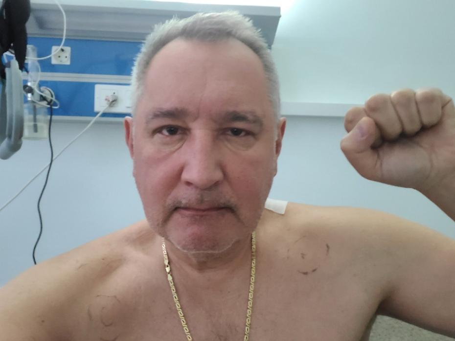 Раненный в Донецке Дмитрий Рогозин, 2022 год