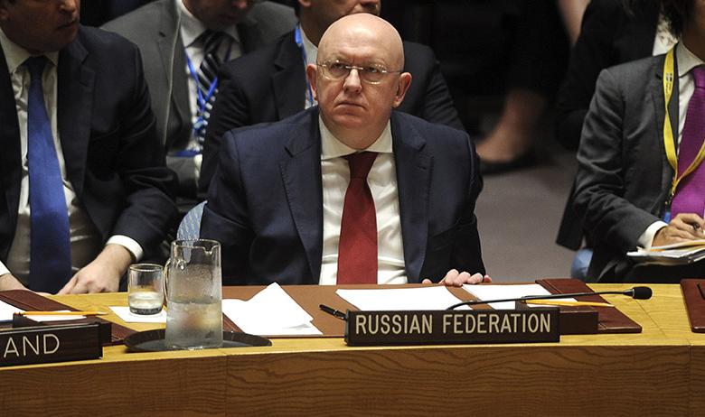 Постоянный представитель РФ при ООН Василий Небензя