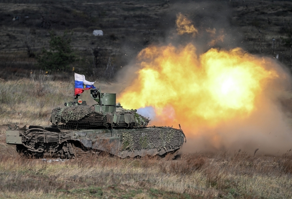 Танк Т-90М «Прорыв» в зоне СВО