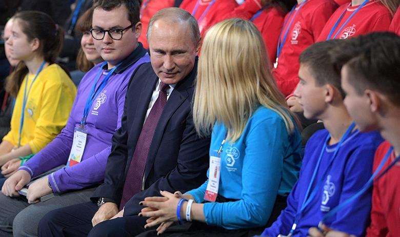 Президент России Владимир Путин на форуме «ПроеКТОриЯ»