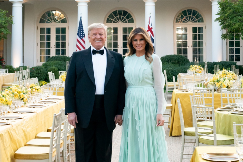 Дональд и Мелания Трамп