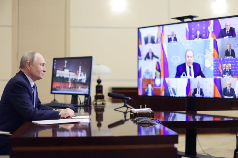 Совещание с постоянными членами Совета безопасности
